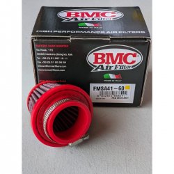 Filtre à air BMC - Cornet Ø41mm - hauteur 60mm (Conique centré) (FMSA41-60)