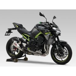 Silencieux YOSHIMURA R11 KAWASAKI Z900 20-21 (Inox - Métal Magic - Titane Bleu)