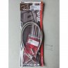 Durites de frein aviation SUZUKI GSX-R 1300 HAYABUSA 99-07 (Avant - 2 durites - Origine)