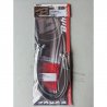 Durites de frein aviation KAWASAKI ZRX 1100 97-98 / ZRX 1200 - S 01-06 (Avant - 3 durites - Origine)