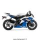 Grip de réservoir STOMPGRIP YAMAHA YZF-R6 08-16