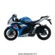 Grip de réservoir STOMPGRIP SUZUKI GSX-R 1000 09-16