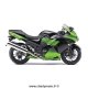 Grip de réservoir STOMPGRIP KAWASAKI ZZR 1400 06-11