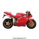 Grip de réservoir STOMPGRIP DUCATI 748 - 996 - 998