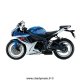 Grip de réservoir STOMPGRIP SUZUKI GSX-R 600 11-17 / GSX-R-750 11-17