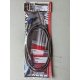 Durites de frein aviation YAMAHA FZS 1000 FAZER 01-04 (Avant - 2 durites - Montage direct)