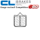 Plaquettes de frein CL BRAKES 1207C60 DUCATI 749 - S 03-07 / 749 R 04-07 (Avant)