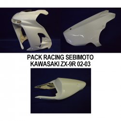 Carénage SEBIMOTO KAWASAKI ZX 9 R 02-03 (Pack Racing)
