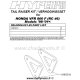 Kit de rehausse HYPERPRO HONDA VFR 800 Fi 98-01 (+25mm)