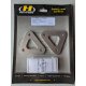 Kit de rabaissement HYPERPRO HONDA VFR 800 Fi 98-01 (-35mm - biellettes)