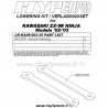 Kit de rabaissement HYPERPRO KAWASAKI ZX-9R 02-03 (-35mm - biellettes)