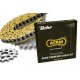 Kit chaine D.I.D APRILIA SHIVER 900 17-19 (Chaine VX3 Super Renforcée - Pas 525 - Couronne Acier)