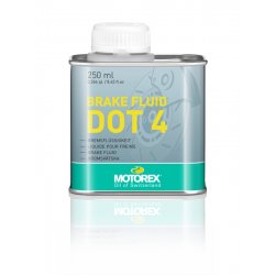 Liquide de frein MOTOREX DOT 4 - (Contenance 250ml ou 1L)