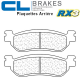 Plaquettes de frein CL BRAKES 2828RX3 YAMAHA YZF-R1 02-03 (Arrière)