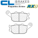 Plaquettes de frein CL BRAKES 2296RX3 HONDA FMX 650 05-08 (Arrière)