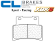 Plaquettes de frein CL BRAKES 1187XBK5 APRILIA SL 750 SHIVER - GT 07-09 (Avant)