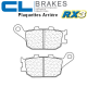 Plaquettes de frein CL BRAKES 2296RX3 HONDA CBR1000RR 04-05 (Arrière)