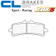 Plaquettes de frein CL BRAKES 1185XBK5 MV AGUSTA BRUTALE 1078 RR 09-12 / BRUTALE 1090 RR - R 10-17 (Avant)