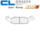 Plaquettes de frein CL BRAKES 2383XBK5 SUZUKI GS500 E 96-06 / GS500 F 04-07 (Avant)