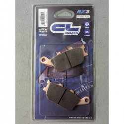 Plaquettes de frein CL BRAKES 2296RX3 HONDA CBR600 F1 - F2 - F3 - F4 91-06 (Arrière)