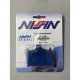 Plaquettes de frein NISSIN 2P253NS KAWASAKI ZX-6R 89-93 (Avant)