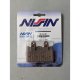 Plaquettes de frein NISSIN 2P-311ST KAWASAKI ZZR 1400 06-18 (Avant)