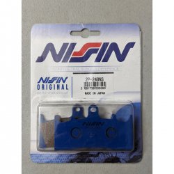 Plaquettes de frein NISSIN 2P248NS KAWASAKI ZX-6R 98-02 (Avant)