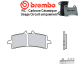Plaquettes de frein BREMBO 07BB37RC TRIUMPH SPEED TRIPLE 1050 S 2016 (Avant)