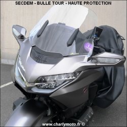 Bulle SECDEM HONDA GL1800 GOLD WING 18-21 (Tour) (Haute Protection - 58,5cm)