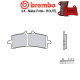 Plaquettes de frein BREMBO 07BB37SA APRILIA TUONO 1100 V4 FACTORY - RR 15-19 (Avant)