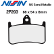 Plaquettes de frein NISSIN 2P203NS HONDA CBR900RR 92-97 (Avant)