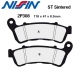 Plaquettes de frein NISSIN 2P-308ST HONDA XL700V TRANSALP 08-12 (ABS) (Avant)