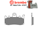 Plaquettes de frein BREMBO 07BB38SR TRIUMPH TIGER 1200 EXPLORER XR - XC - XRX - XCX - XRT - XCA 16-17 (Avant)