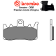 Plaquettes de frein BREMBO Genuine OEM 07BB3859 INDIAN FTR 1200 RALLY 20-21 (Avant) (07.B809.21 - TT2182FF)