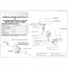 Kit de fixation d'amortisseur de direction HYPERPRO HARLEY-DAVIDSON XL 1200 S SPORTSTER 04-(Anti-vibration)