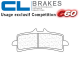 Plaquettes de frein CL BRAKES 1185C60 DUCATI HYPERMOTARD 1100 - EVO SP 07-12 (Avant)