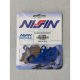 Plaquettes de frein NISSIN 2P-269NS KAWASAKI VERSYS 650 07-14 (Arrière)