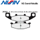 Plaquettes de frein NISSIN 2P252NS SUZUKI GS500 E 89-95 (Avant)