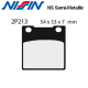 Plaquettes de frein NISSIN 2P213NS SUZUKI RF 600 R 93-97 (Arrière)