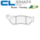 Plaquettes de frein CL BRAKES 2396A3+ HONDA CB 500 97-03 (Avant) (Etrier NISSIN noir monobloc)