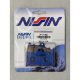 Plaquettes de frein NISSIN 2P214NS KAWASAKI ZZR 1200 02-05 (Avant)