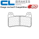 Plaquettes de frein CL BRAKES 1134C60 HONDA CBR1000RR 04-08 / CBR1000RR 09-16 (ABS) (Avant)