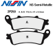Plaquettes de frein NISSIN 2P-250NS HONDA XL1000V VARADERO 99-07 (Avant)