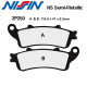 Plaquettes de frein NISSIN 2P250NS HONDA XL1000V VARADERO 99-07 (Avant)