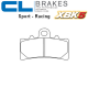 Plaquettes de frein CL BRAKES 1233XBK5 KTM RC 125 - ABS 14-19 (Avant)