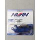 Plaquettes de frein NISSIN 2P260NS KAWASAKI ER-5 01-05 (Avant droit)