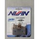 Plaquettes de frein NISSIN 2P-287ST TRIUMPH SPEED TRIPLE 1050 05-07 (Avant)
