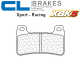 Plaquettes de frein CL BRAKES 1134XBK5 HONDA CB1000R 08-17 (NO ABS) (Avant)