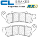 Plaquettes de frein CL BRAKES 2602RX3 HONDA NTV 700 DEAUVILLE 06-13 (ABS) (Arrière)