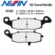 Plaquettes de frein NISSIN 2P-260NS SUZUKI VL1500 INTRUDER LC 02-03 (Avant Gauche)